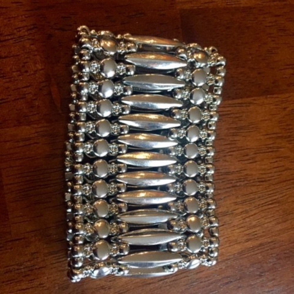 Chunky Silver Bracelet